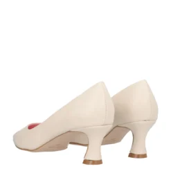 décolleté panna tacco 6 cm