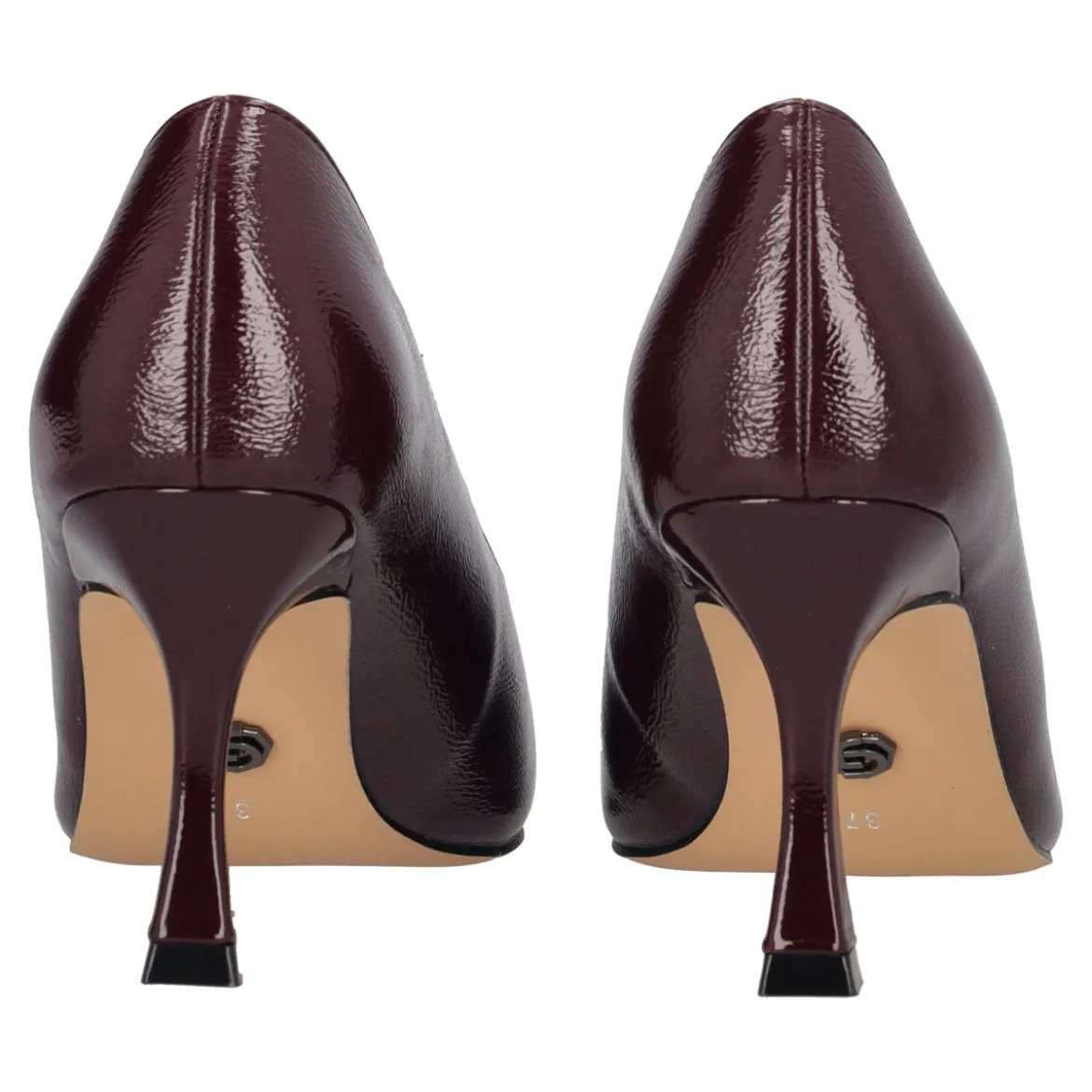 Decolleté Donna Bordeaux Vernice