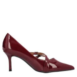 Decolletè Donna Burgundy in Vernice