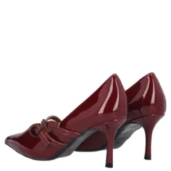 Decolletè Donna Burgundy in Vernice