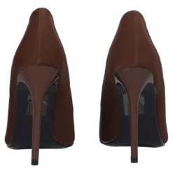 Decolletè Donna Marroni Opache tacco 11