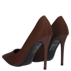 Decolletè Donna Marroni Opache tacco 11