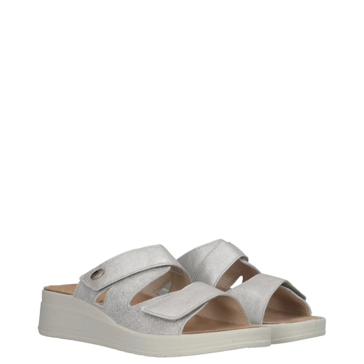 DIDA Ciabatte Comfort Donna Argento