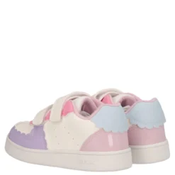 ECLYPER Sneakers Bambina Bianche, Rosa e Lilla