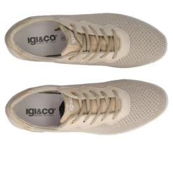 ELLEN Sneakers Donna Crema e Oro
