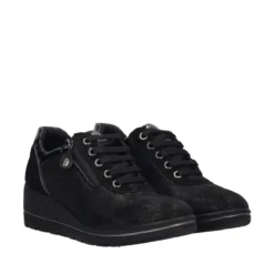 ENVAL Stringate Comfort Donna Nere