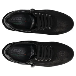 ENVAL Stringate Comfort Donna Nere
