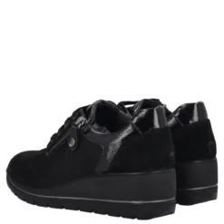 ENVAL Stringate Comfort Donna Nere