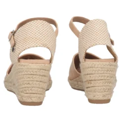 Espadrillas con Zeppa Donna Beige