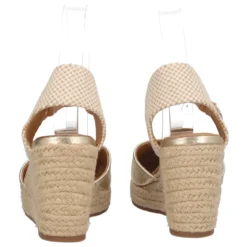 Espadrillas con Zeppa Donna Oro