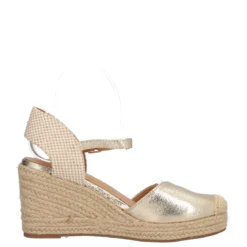 Espadrillas con Zeppa Donna Oro