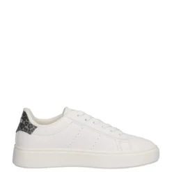 EVELYN Sneakers Junior Bianche e Leopard
