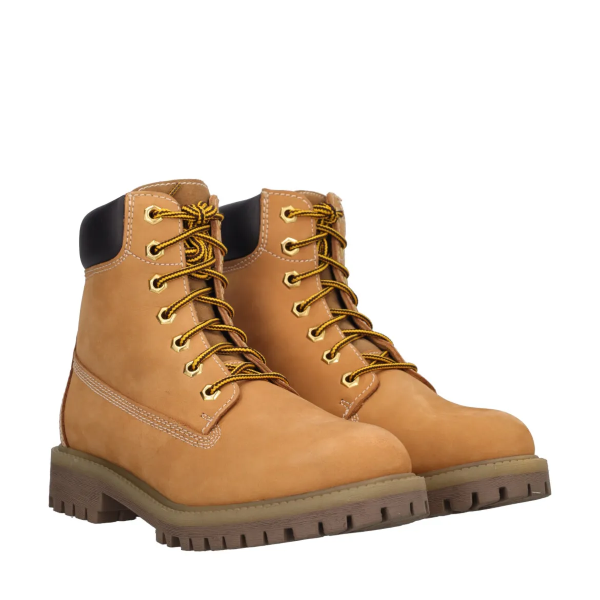 EXTIM Polacchi Donna Beige in Pelle
