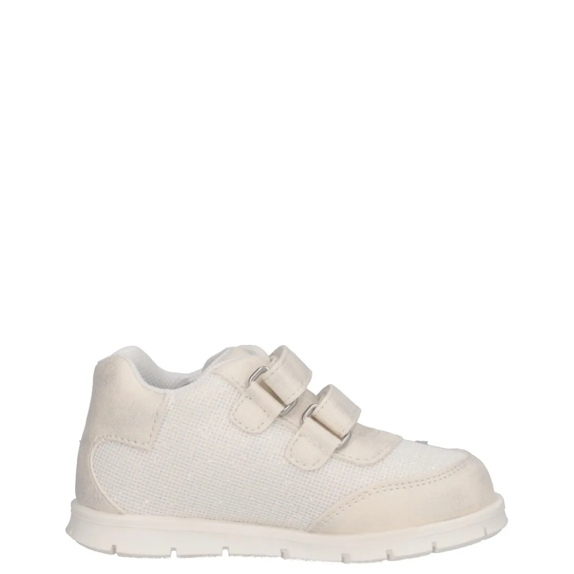 FALENA Sneakers Bambina Bianche e Argento