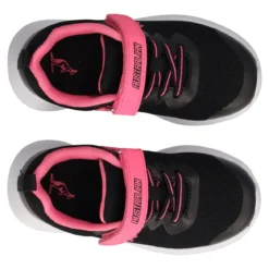 FLAME TD Sneakers Bambina Nere e Fucsia