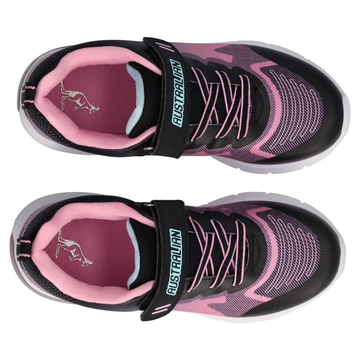 FLASH II Sneakers Bambina Rosa e Nere