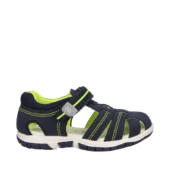 FLAX Sandali Bambino Blu Denim