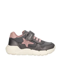 FLEXYPER Sneakers Bambina Grigie e Rosa