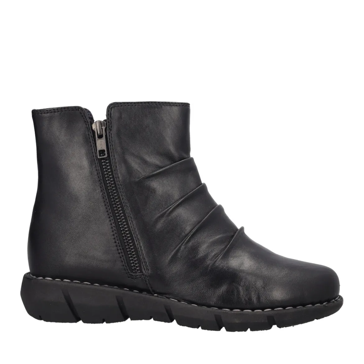FOREST Stivaletti Donna Neri in Pelle