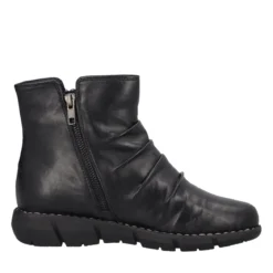 FOREST Stivaletti Donna Neri in Pelle
