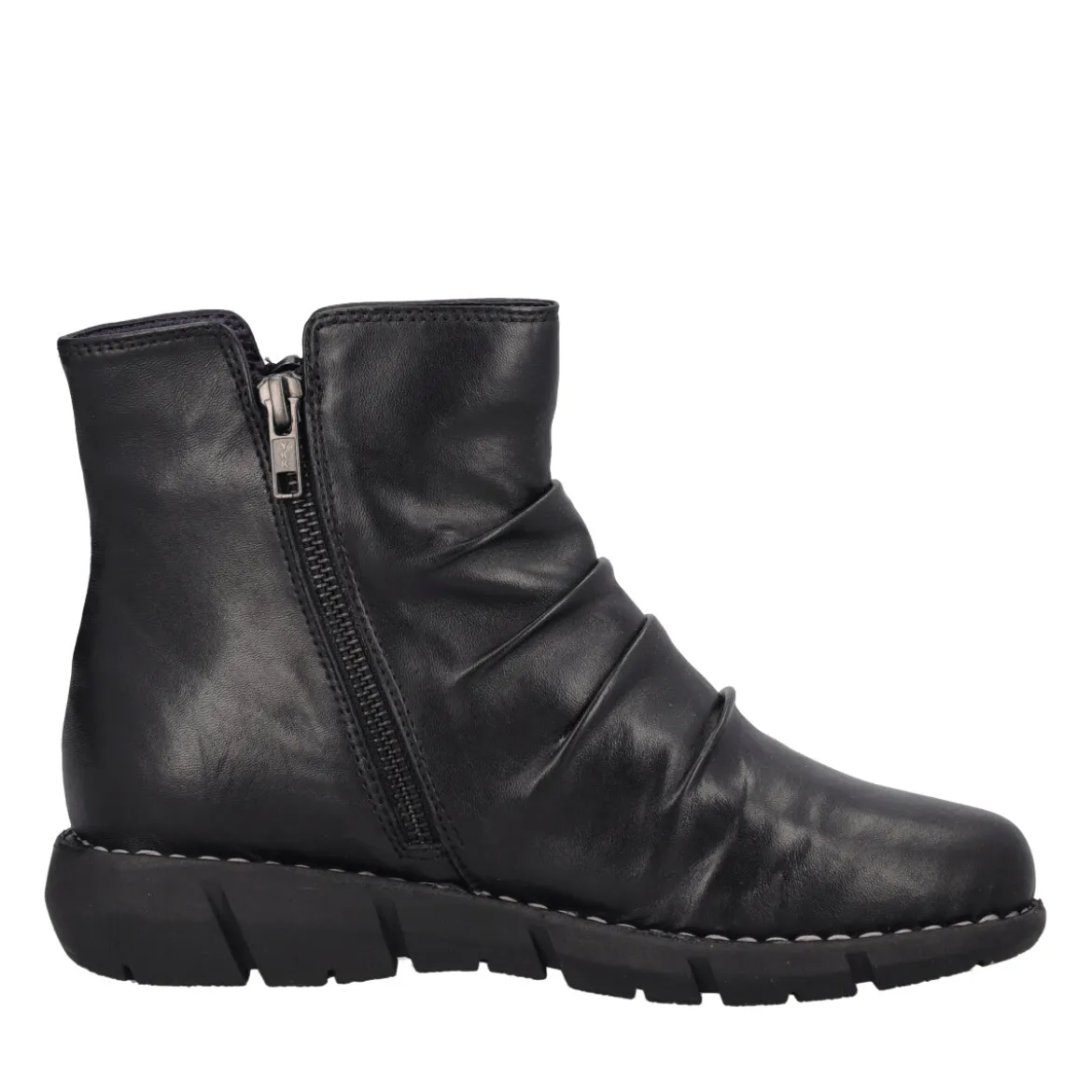 FOREST Stivaletti Donna Neri in Pelle