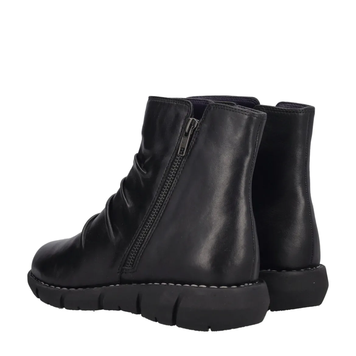 FOREST Stivaletti Donna Neri in Pelle