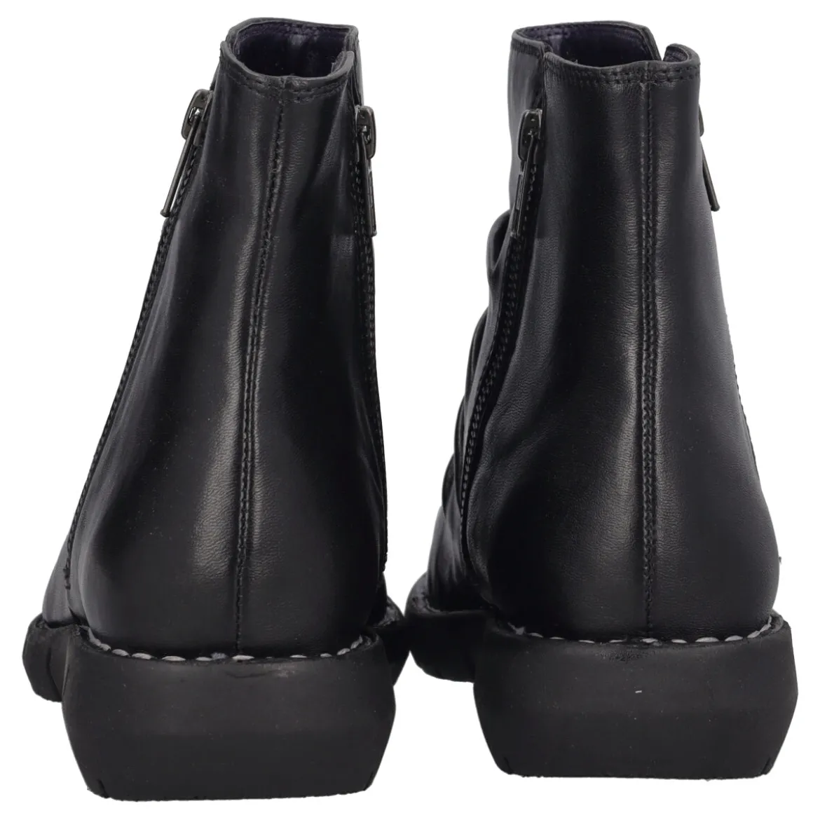 FOREST Stivaletti Donna Neri in Pelle