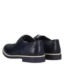 Francesine Uomo Blu in pelle