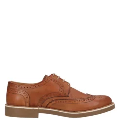 Francesine Uomo Color Cuoio in Pelle