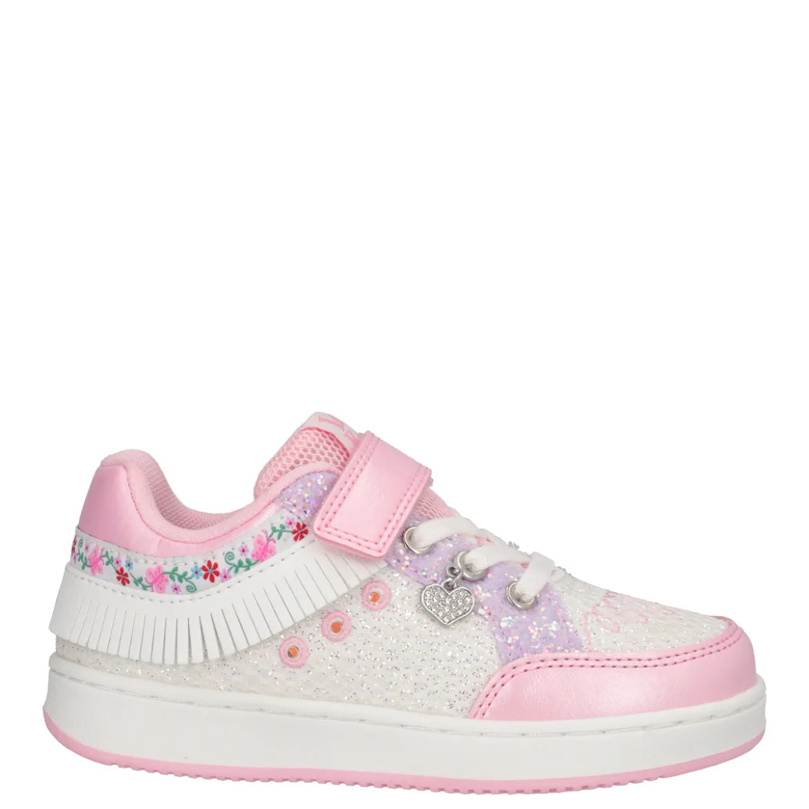 FRANGETTA MIX LUCI Sneakers Bambina Rosa e Bianche con Luci
