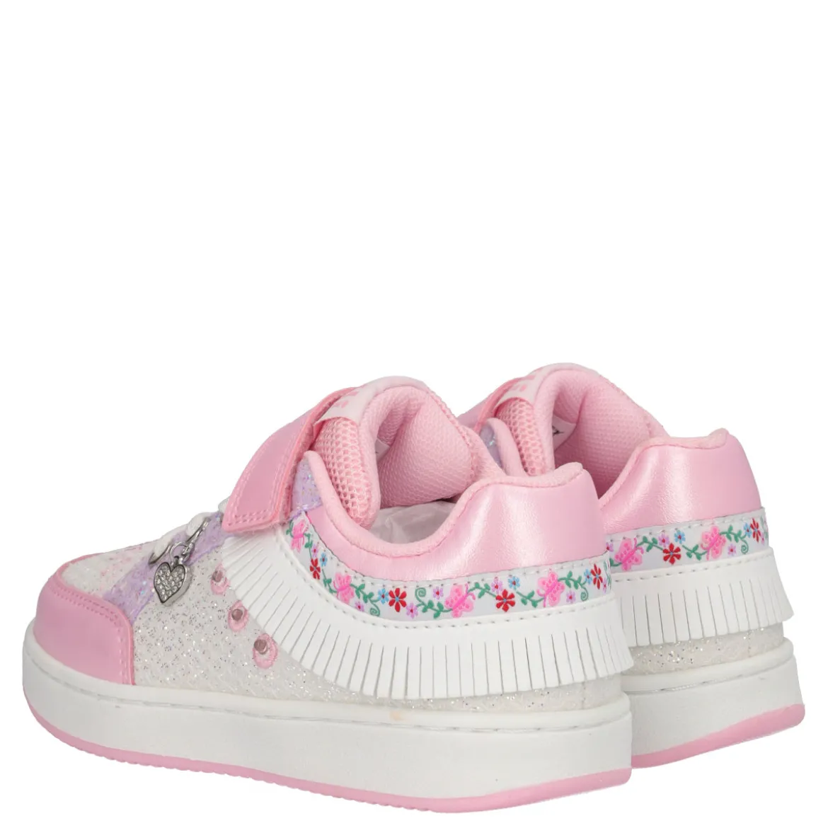 FRANGETTA MIX LUCI Sneakers Bambina Rosa e Bianche con Luci