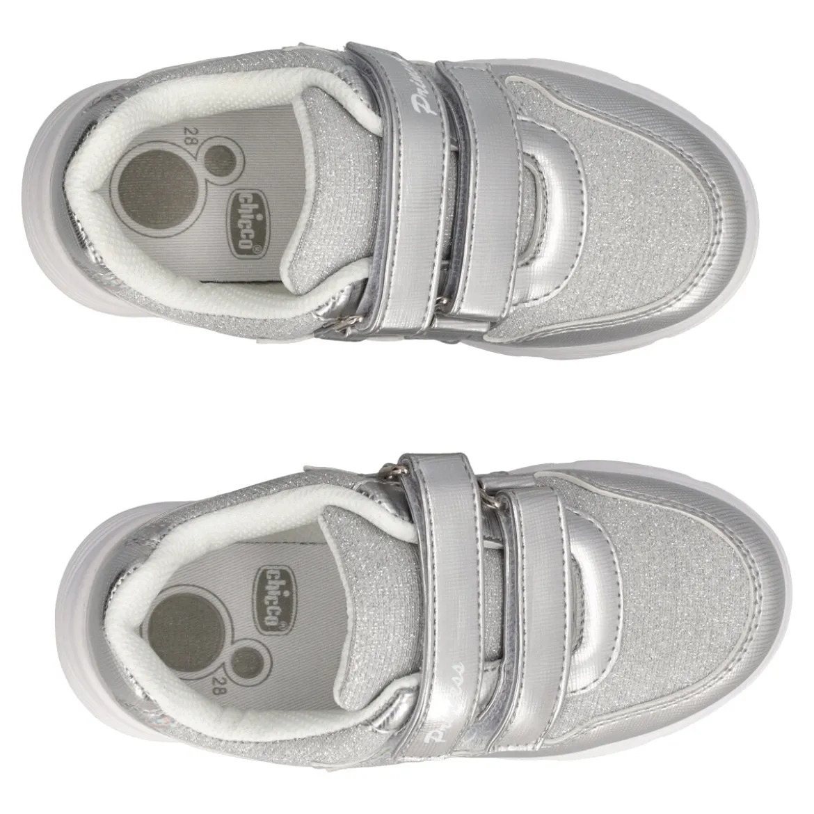 FRIDA Sneakers Bambina Argento