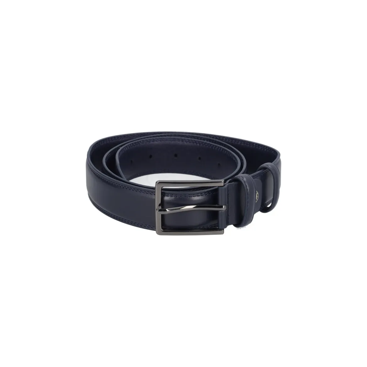 GIFT BOX - Cintura e Portafoglio Uomo Blu in Pelle