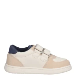 GIKI Sneakers Bambini Bianche, Beige e Blu