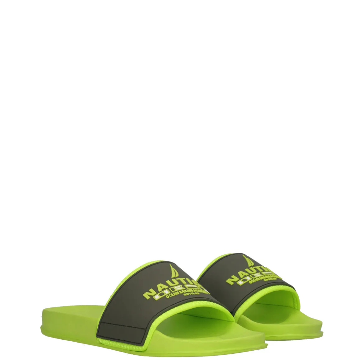 GILI Ciabatte Uomo Verde Fluo