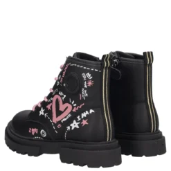 GIRL CAMDEN Anfibi Bambina Neri e Rosa