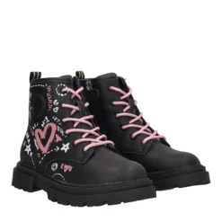 GIRL CAMDEN Anfibi Bambina Neri e Rosa