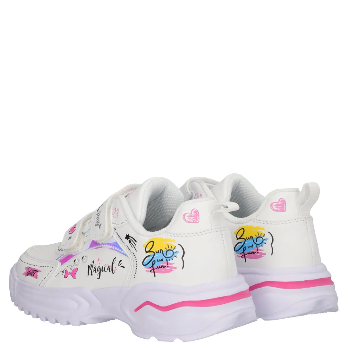 GIRL DISSY Sneakers Bambina Bianche