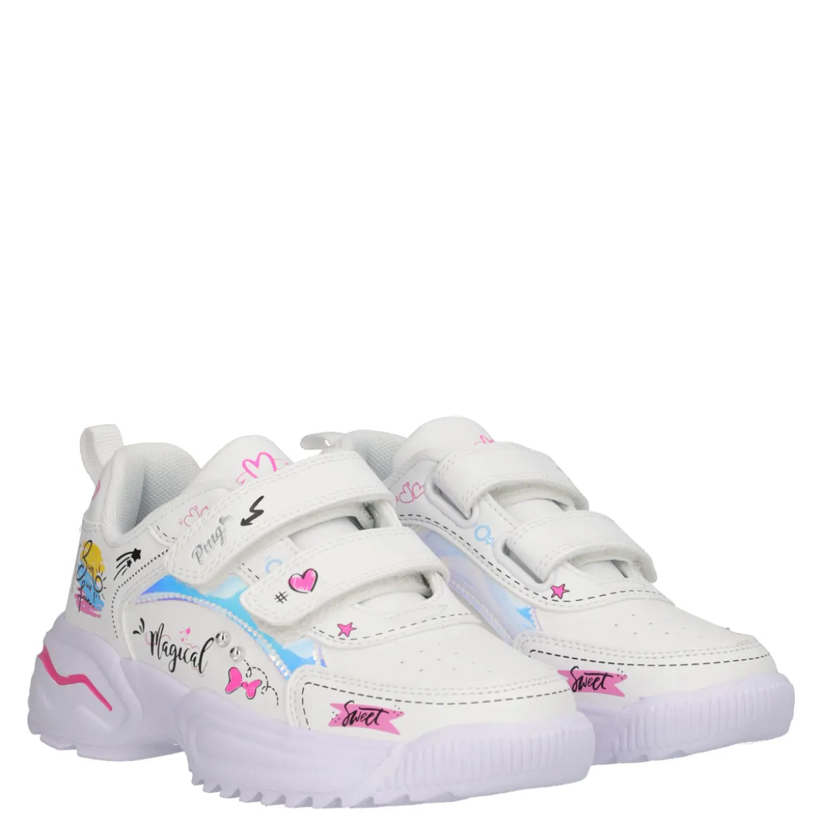 GIRL DISSY Sneakers Bambina Bianche