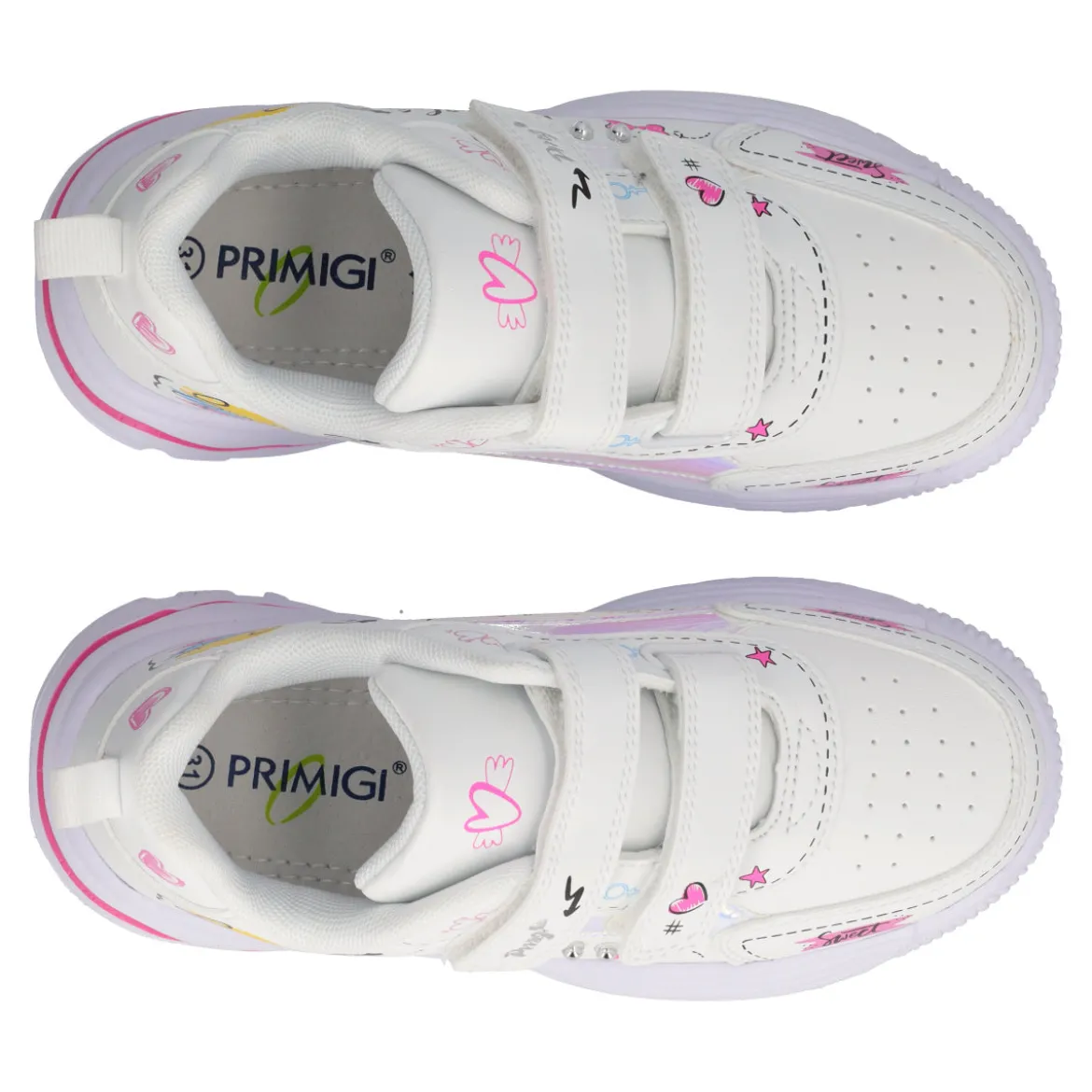 GIRL DISSY Sneakers Bambina Bianche