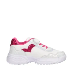 GIRL DISSY Sneakers Bambina Bianche e Fuxia