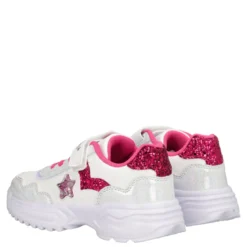 GIRL DISSY Sneakers Bambina Bianche e Fuxia