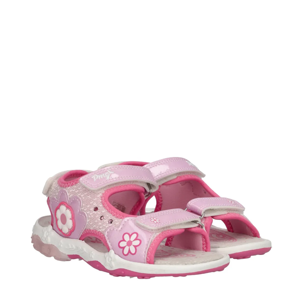 GIRL SAND LIGHT Sandali Bambina Rosa con Luci