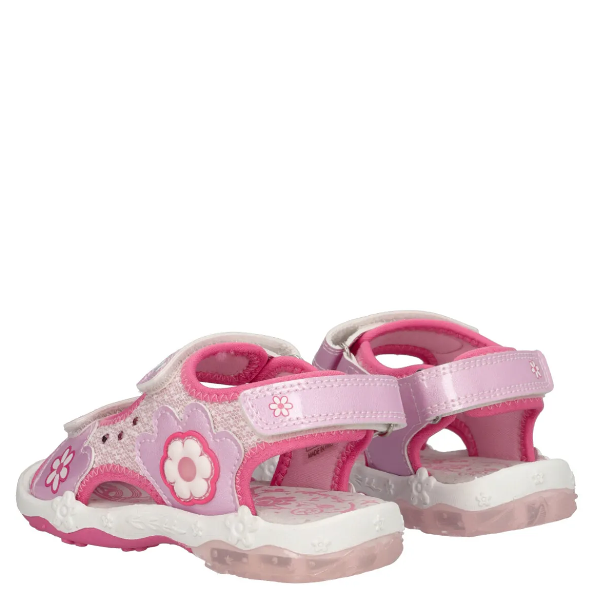 GIRL SAND LIGHT Sandali Bambina Rosa con Luci