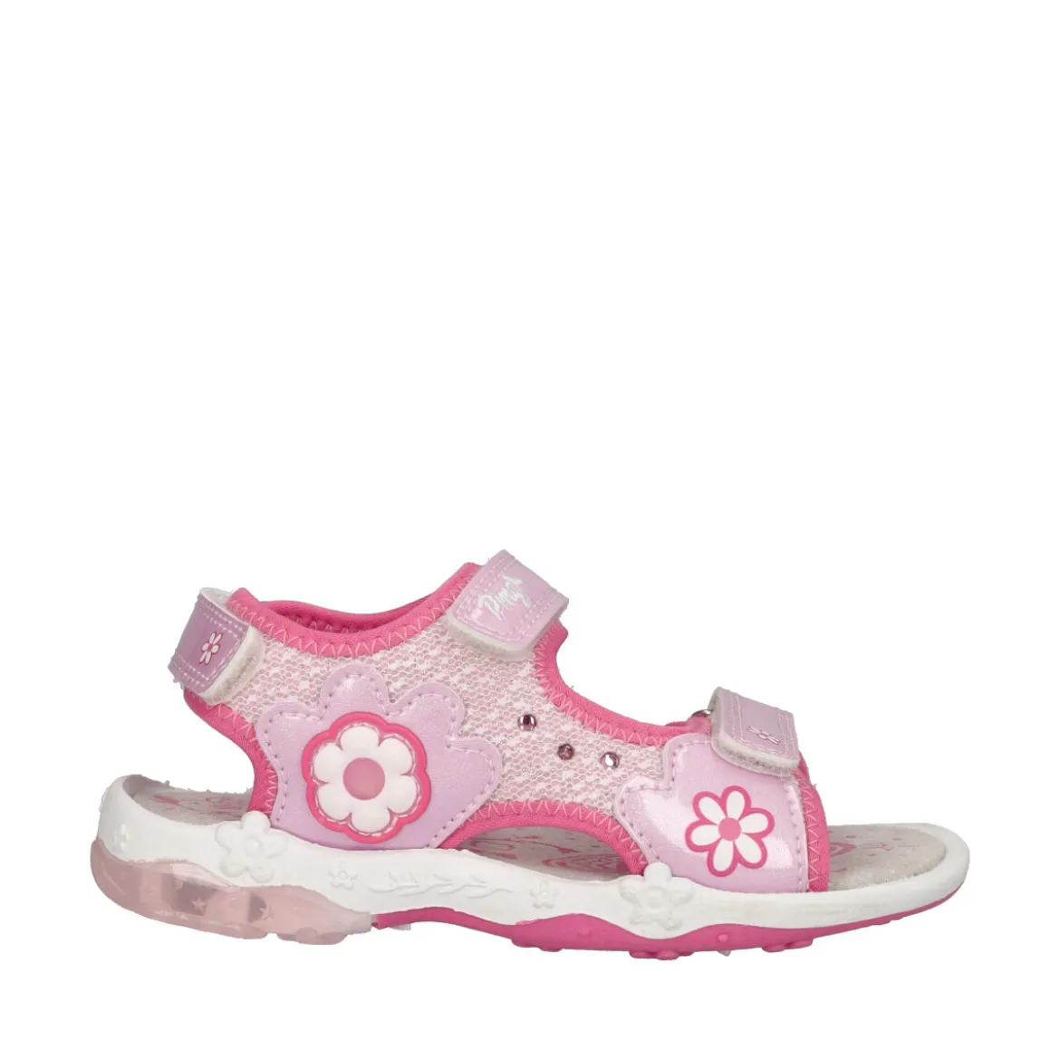 GIRL SAND LIGHT Sandali Bambina Rosa con Luci