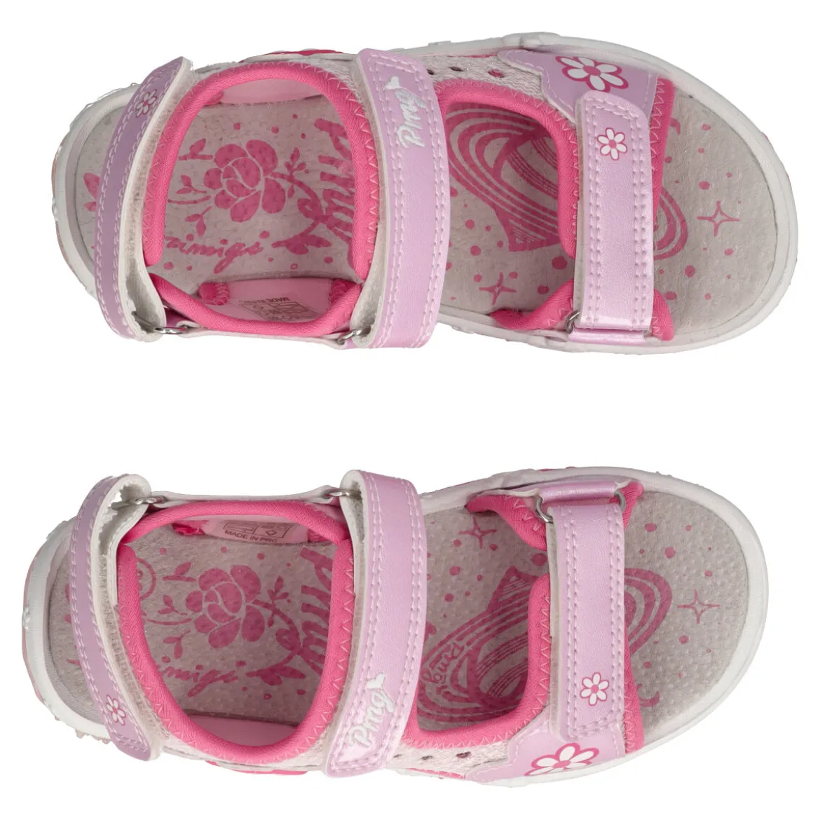 GIRL SAND LIGHT Sandali Bambina Rosa con Luci