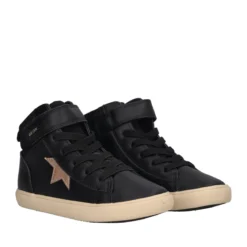 GISLI Sneakers Bambina Nere e Champagne
