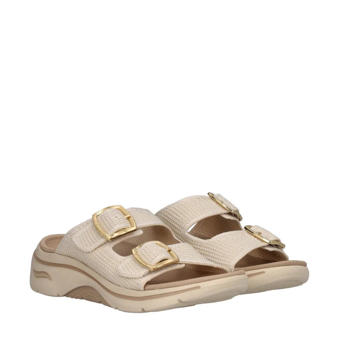 GO WALK ARCH FIT 2.0 SANDAL Donna Nude e Oro