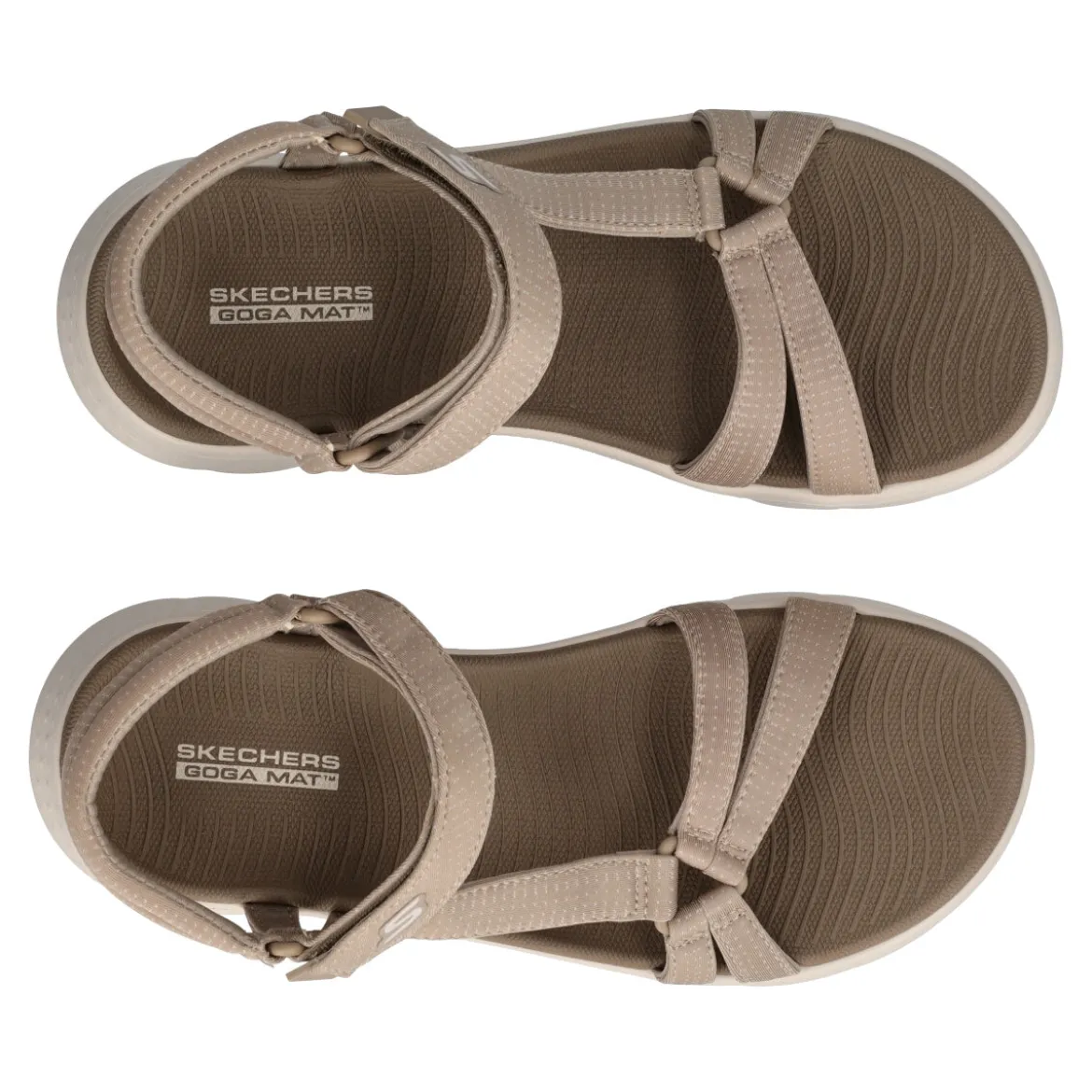 GO WALK FLEX SANDAL SUBLIME Sandali Donna Taupe