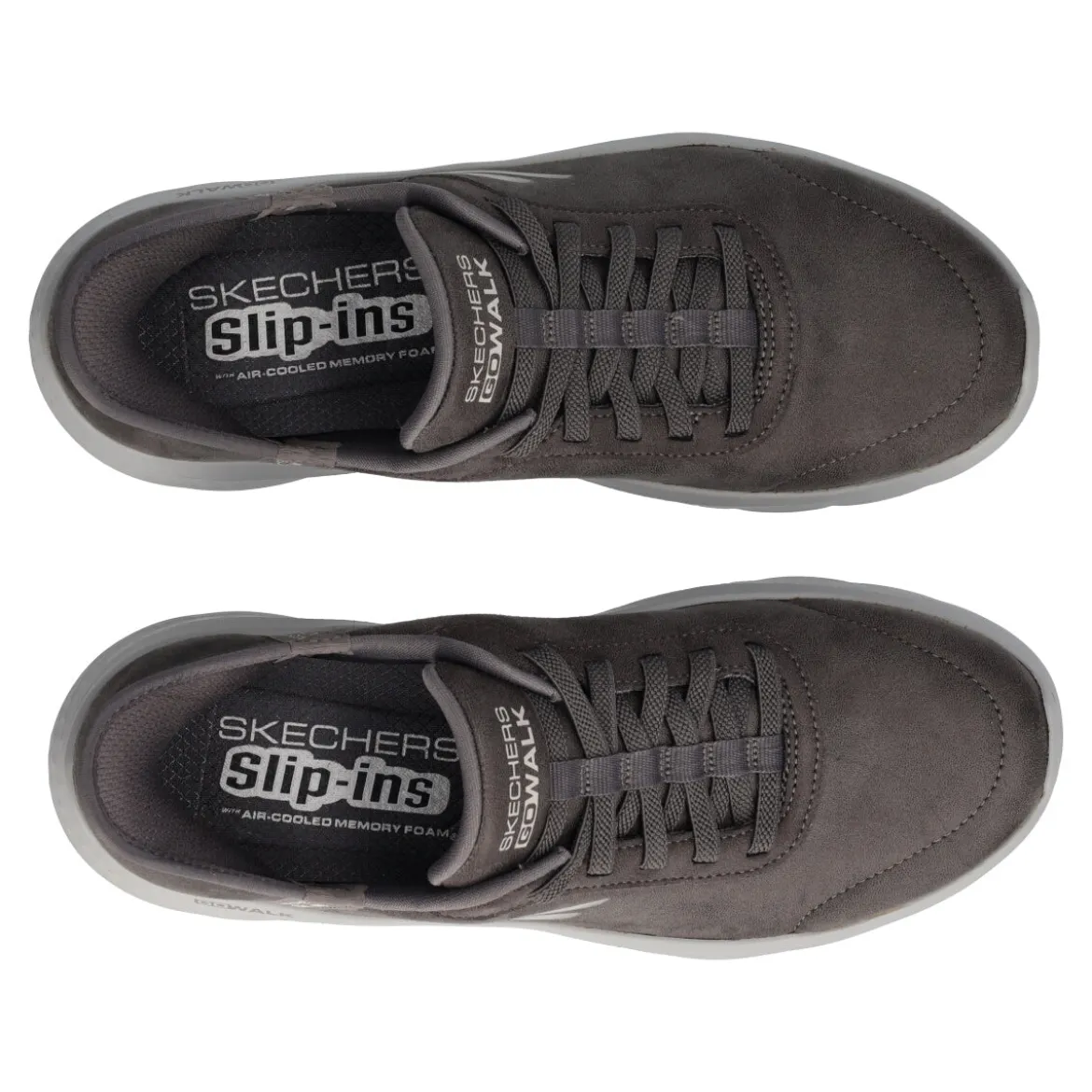 GO WALK FLEX Sneakers Donna Slip-on Grigie